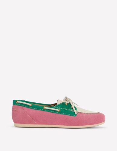 Chaussures bateau-Rose - Boden - Modalova