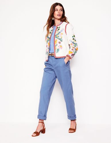 Pantalon chino Barnsbury-Rivière bleue - Boden - Modalova