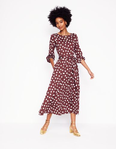 Robe midi Leandra en jersey - Boden - Modalova