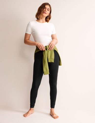 Legging taille haute en jersey-Noir - Boden - Modalova