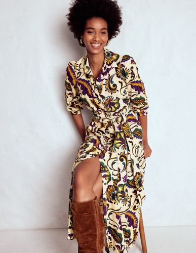 S Robe midi Clara en velours côtelé Taille Régulière/38 - Boden - Modalova