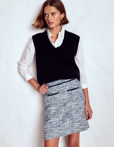 S Jupe trapèze texturée Taille 40 - Boden - Modalova