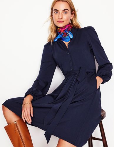 S Robe-chemise Willow à col volanté en Taille Régulière/42 - Boden - Modalova