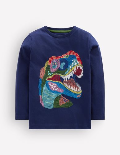 Garçons Top à manches longues et super surpiqûres en Taille 5-6 ans - Boden - Modalova