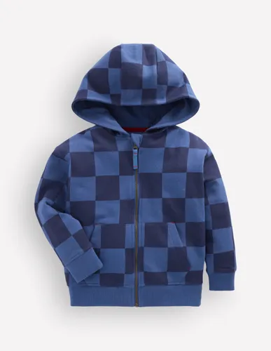 Garçons Sweat à capuche imprimé avec fermeture zippée en Taille 4-5 ans - Boden - Modalova
