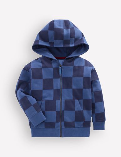 Garçons Sweat à capuche imprimé avec fermeture zippée en Taille 7-8 ans - Boden - Modalova
