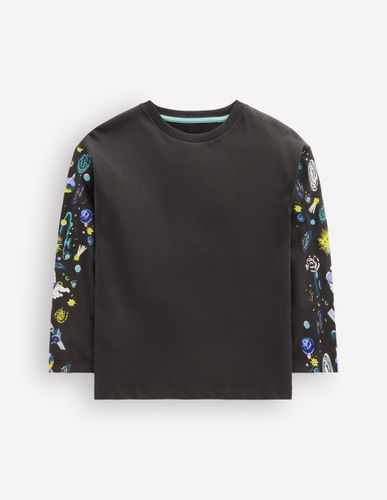 Garçons T-shirt à motif phosphorescent recto verso en Taille 9-10 ans - Boden - Modalova