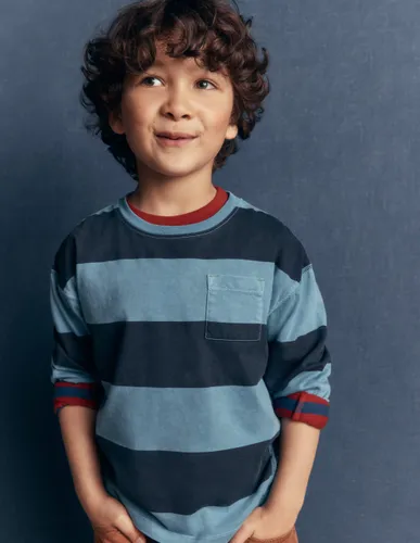 Garçons T-shirt teint en pièce à manches longues en Taille 9-10 ans - Boden - Modalova
