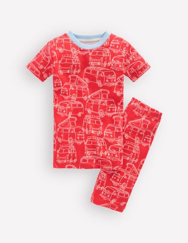 Garçons Pyjama court douillet phosphorescent-Camping en Taille 8-9 ans - Boden - Modalova