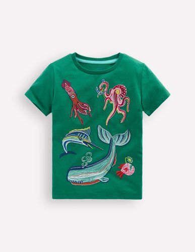 Garçons T-shirt phosphorescent à super surpiqûres en Taille 6-7 ans - Boden - Modalova