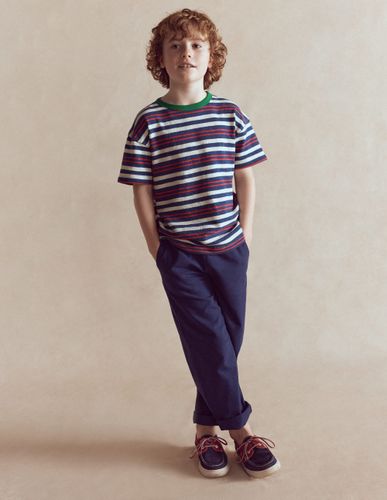 Garçons T-shirt rayé texturé en Taille 5-6 ans - Boden - Modalova
