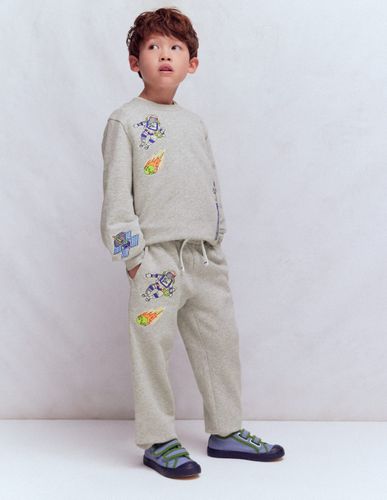 Garçons Bas de jogging à écussons en Taille 9-10 ans - Boden - Modalova