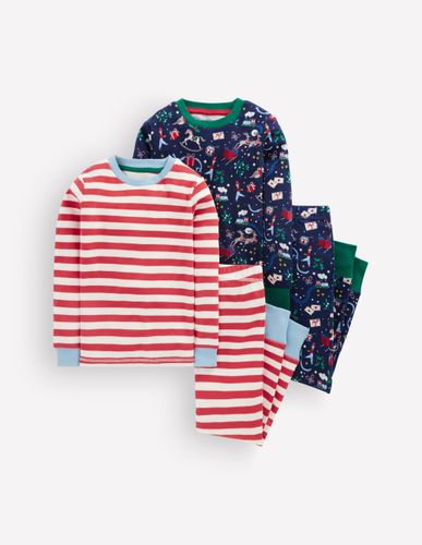 Garçons 2 pyjamas douillets Taille 6-7 ans - Boden - Modalova