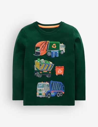 Garçons Top à manches longues et super surpiqûres en Taille 6-7 ans - Boden - Modalova