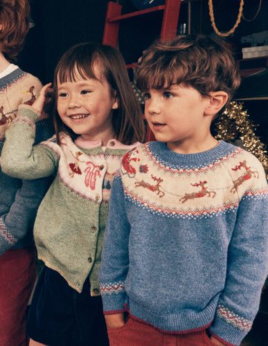 Garçons Pull motif jacquard en Taille 6-7 ans - Boden - Modalova