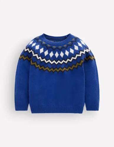 Garçons Pull motif jacquard en Taille 3-4 ans - Boden - Modalova
