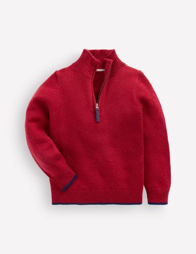 Garçons Pull partiellement zippé traditionnel en Taille 3-4 ans - Boden - Modalova