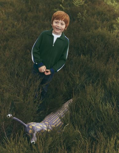 Garçons Pull élégant à fermeture zippée en Taille 3-4 ans - Boden - Modalova