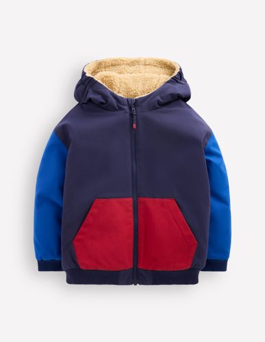 Garçons Veste bomber réversible en borg Taille 3-4 ans - Boden - Modalova