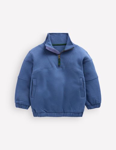 Garçons Sweat partiellement zippé en Taille 6-7 ans - Boden - Modalova