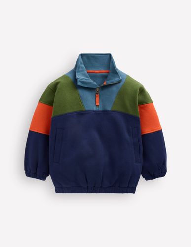 Garçons Sweat partiellement zippé en Taille 7-8 ans - Boden - Modalova