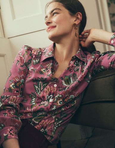 S Chemise Sara en soie Taille Petite/32 - Boden - Modalova