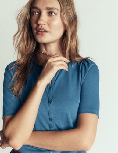 S Chemise ultra-douce à manches courtes bouffantes en Taille 38 - Boden - Modalova