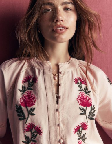S Top brodé à manches raglan en Taille 38 - Boden - Modalova