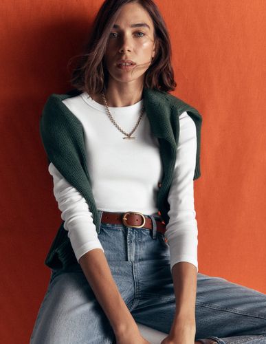 S Top essentiel Annie à col rond en Taille 38 - Boden - Modalova