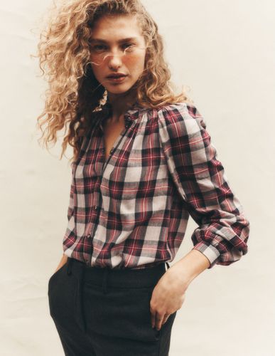 S Top Erica à carreaux et volants en Taille 34 - Boden - Modalova