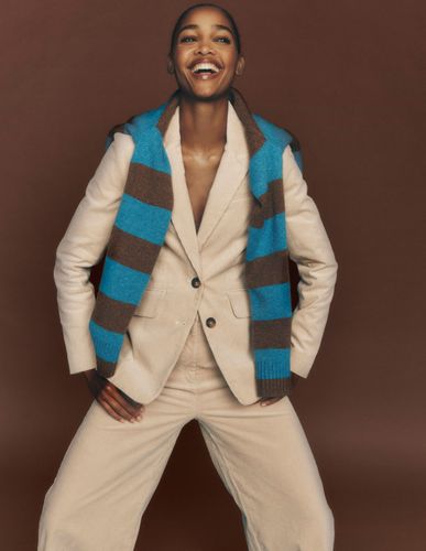 S Blazer Stamford en velours côtelé en Taille Petite/32 - Boden - Modalova