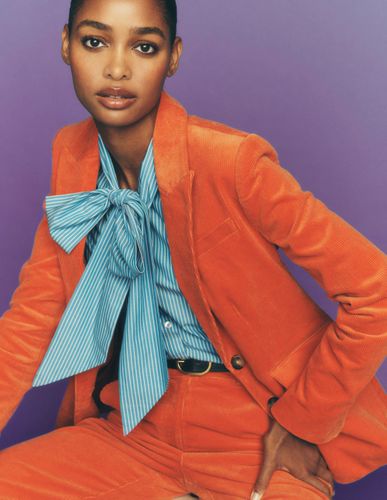 S Blazer Stamford en velours côtelé en Taille Petite/30 - Boden - Modalova