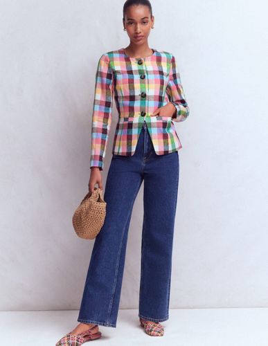 S Blazer Hampstead en lin Taille 36 - Boden - Modalova
