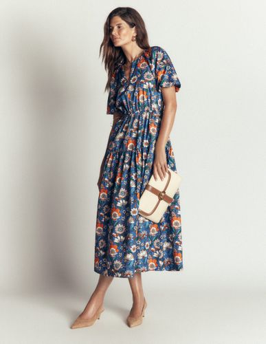 S Robe en coton avec cordon de serrage à la taille Taille Régulière/42 - Boden - Modalova