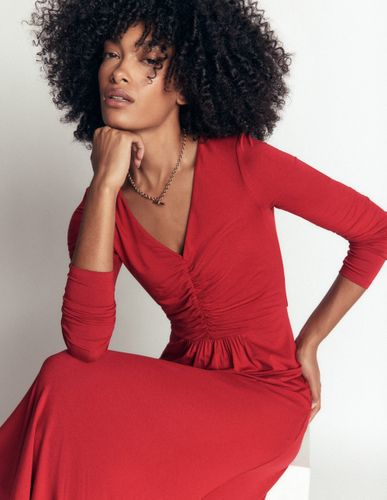 S Robe Jasmine froncée en jersey en Taille Petite/32 - Boden - Modalova