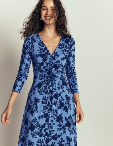S Robe Jasmine froncée en jersey en Taille Régulière/38 - Boden - Modalova