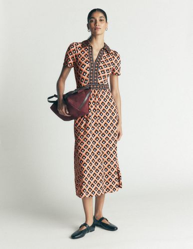 S Robe midi style 40s Heidi en jersey Taille Longue/46 - Boden - Modalova