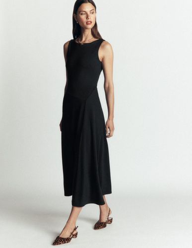 S Robe midi asymétrique en point de Rome en Taille Petite/40 - Boden - Modalova
