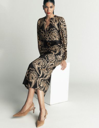 S Robe midi Eli en jersey à ceinture en Taille Régulière/42 - Boden - Modalova