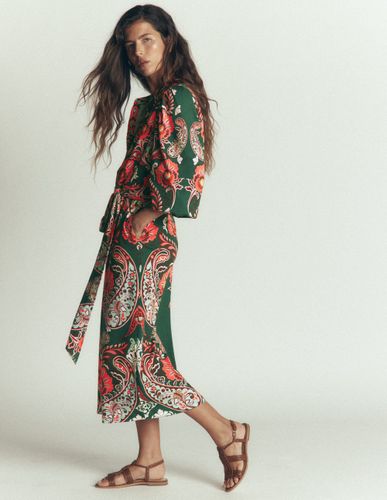 S Robe midi Eli en jersey à ceinture en Taille Longue/38 - Boden - Modalova