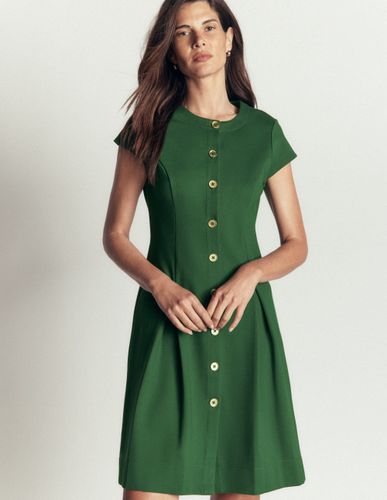 S Robe courte plissée en point de Rome en Taille Petite/38 - Boden - Modalova