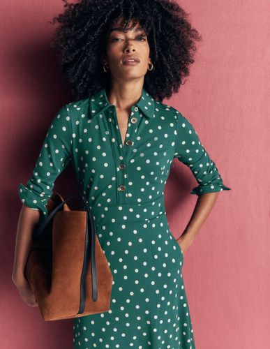 S Robe Etta en point de Rome à détail passepoilé en Taille Petite/32 - Boden - Modalova