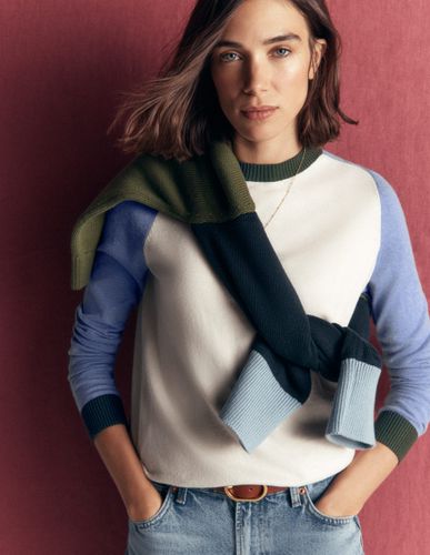 S Pull Meg à manches raglan en Taille mois - Boden - Modalova