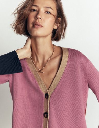 S Cardigan décontracté Lucy en coton en Taille Petite - Boden - Modalova