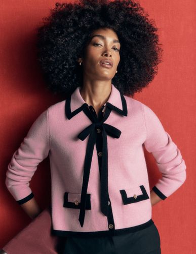S Veste en maille Elizabeth à nœud en Taille 38 - Boden - Modalova
