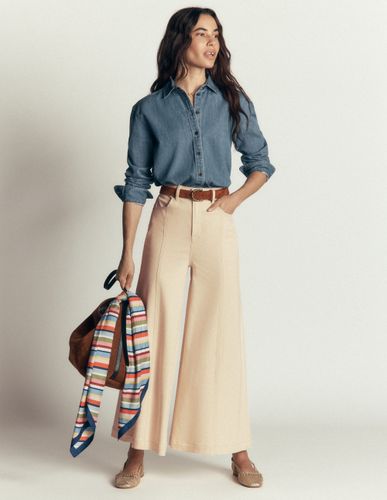 S Jean large façon jupe-culotte en Taille Régulière/26 - Boden - Modalova