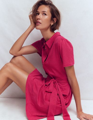 S Robe-chemise courte Patti en jersey en Taille Petite/34 - Boden - Modalova