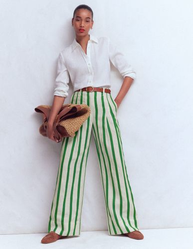 S Pantalon Mayfair en lin en Taille Régulière/46 - Boden - Modalova