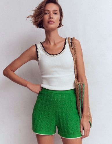 S Short en maille pointelle en Taille 42 - Boden - Modalova