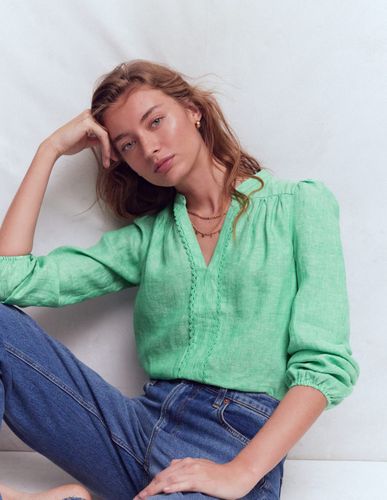 S Top en lin à détails intégrés en Taille 36 - Boden - Modalova